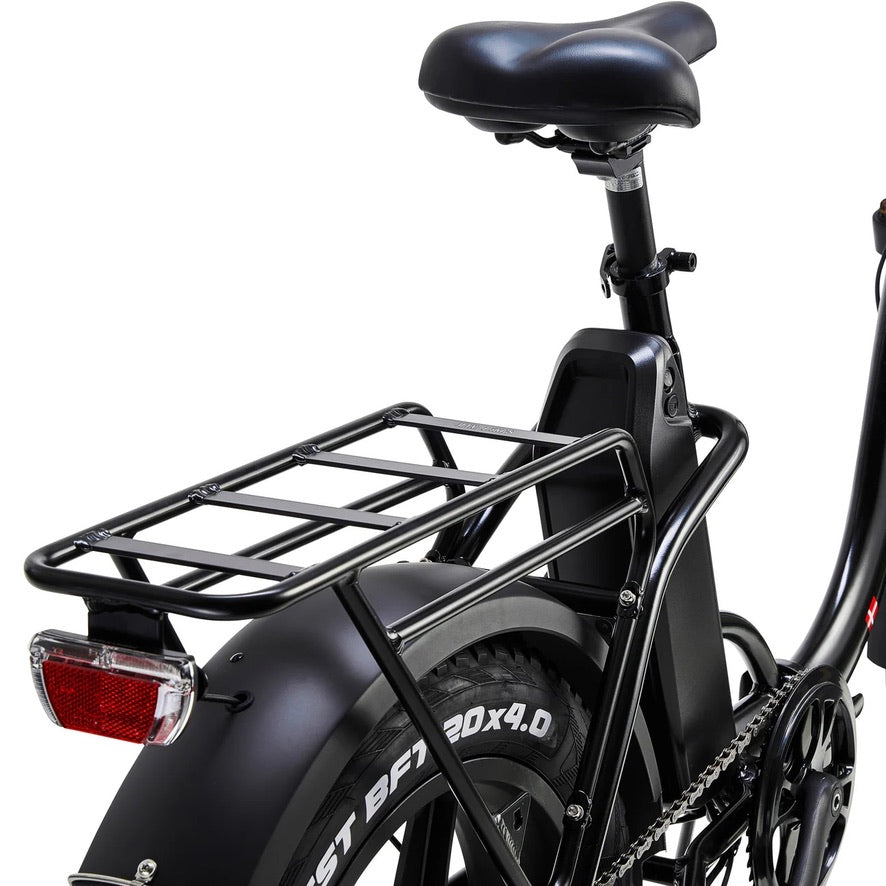 2026 Hygge Vester Step Through Folding Electric Bike Black