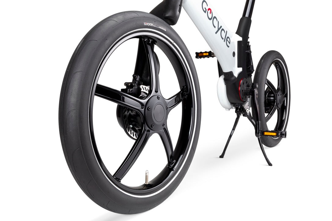 Gocycle G4 White 500 Watt motor dual speed 15 or 20 MPH