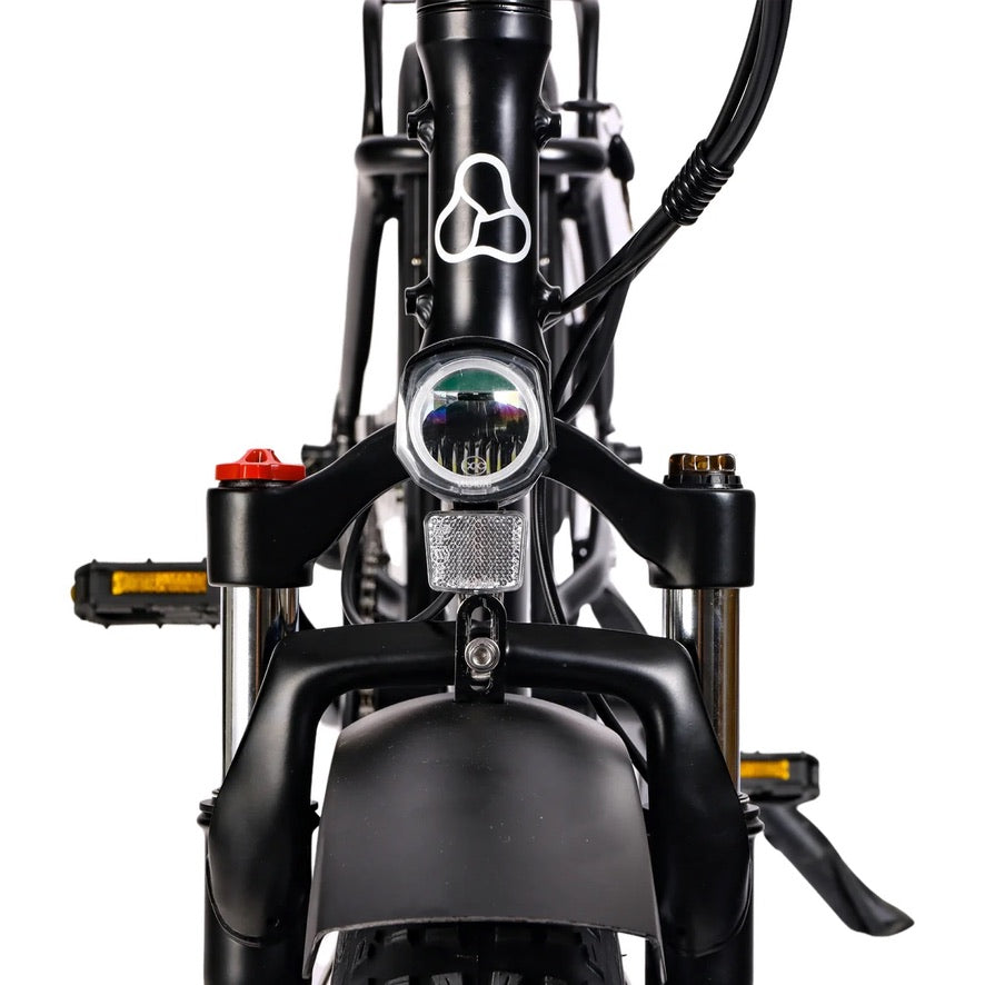 2026 Hygge Vester Step Through Folding Electric Bike Black