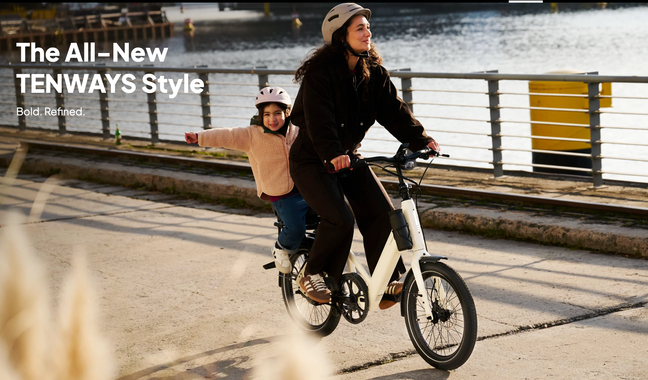Tenways CGO Compact eBike - Sandstone Beige
