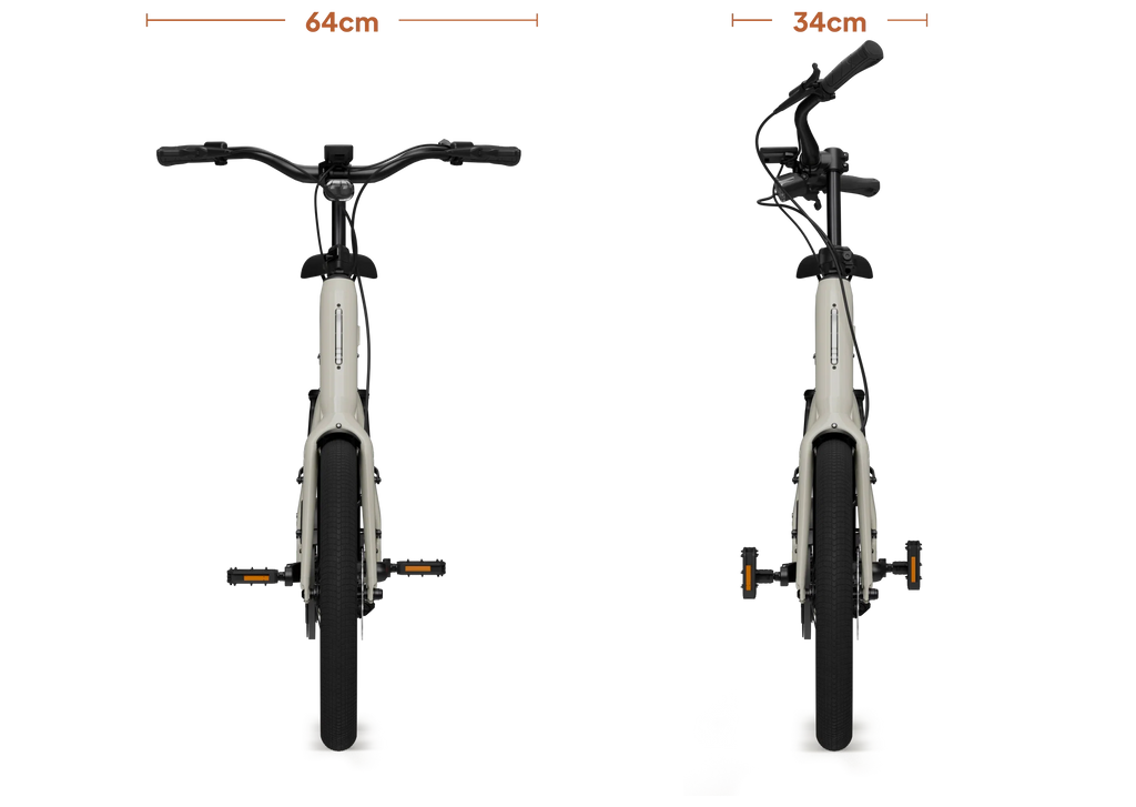 Tenways CGO Compact eBike - Sandstone Beige