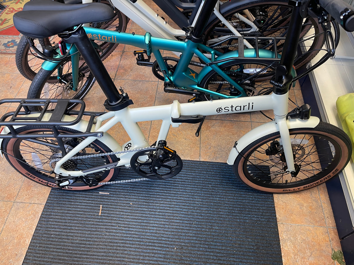 2026 Estarli E20X Folding Ebike Belt Drive Automatic Gears
