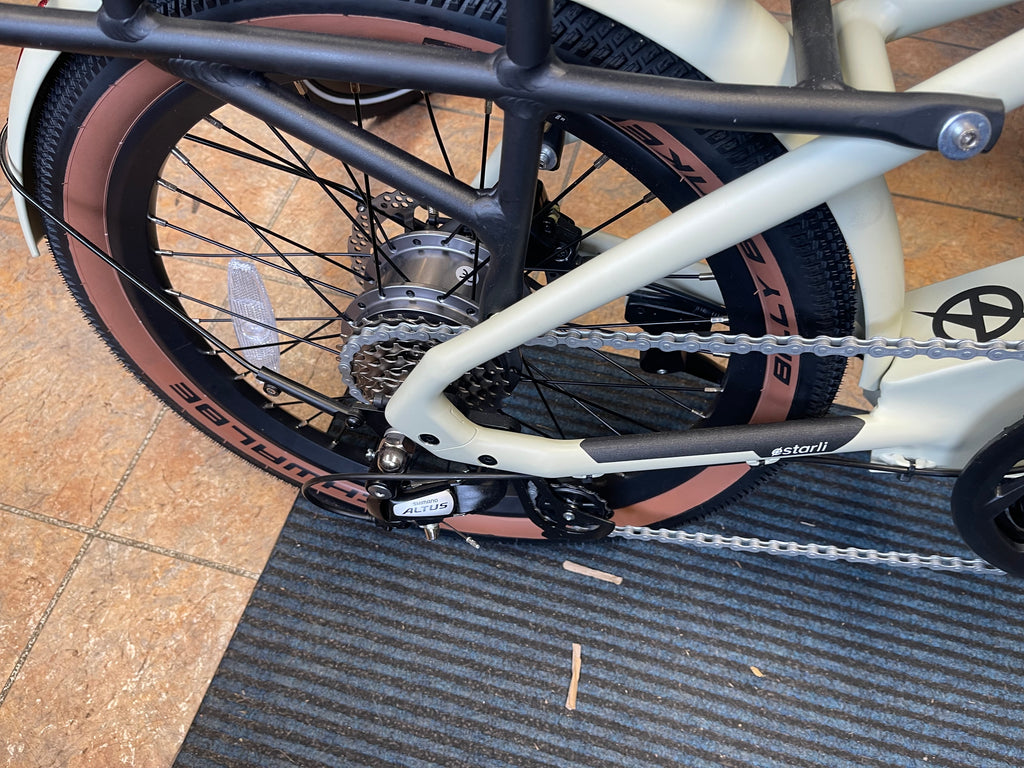 2026 Estarli E20X Folding Ebike Belt Drive Automatic Gears