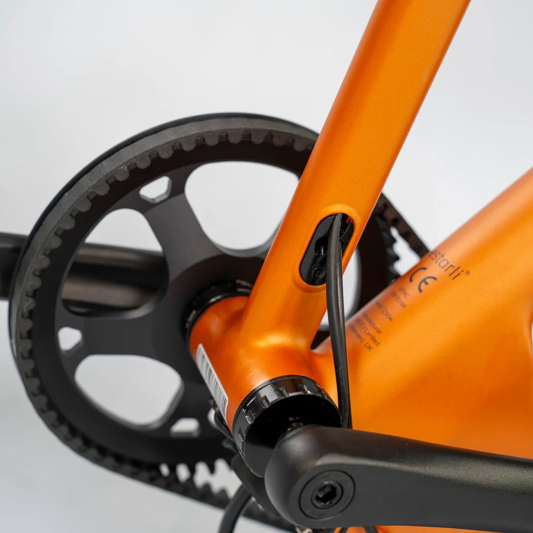 2026 Estarli E20X Folding Ebike Belt Drive Automatic Gears