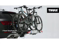 Thule EasyFold XT 2-Bike TowballCcarrier with AcuTight torque knobs 13-pin