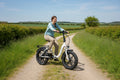 2026 Hygge Vester Step Through Folding Electric Bike White