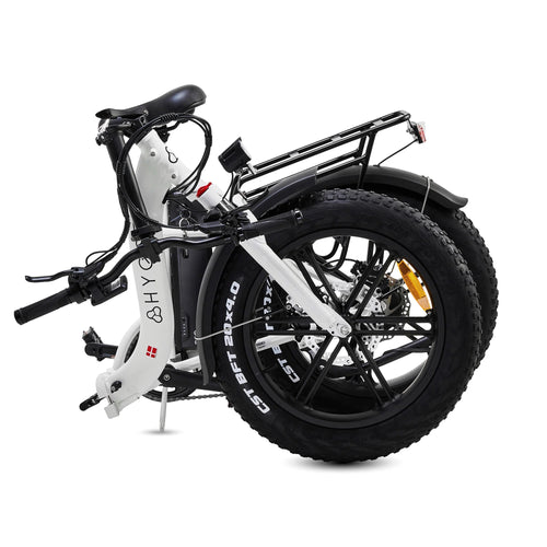 2026 Hygge Vester Crossbar Folding eBike White
