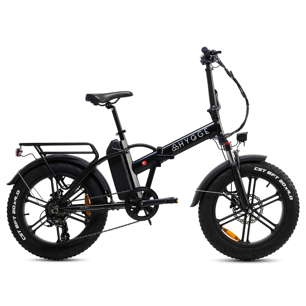 2026 Hygge Vester Crossbar Folding eBike Black