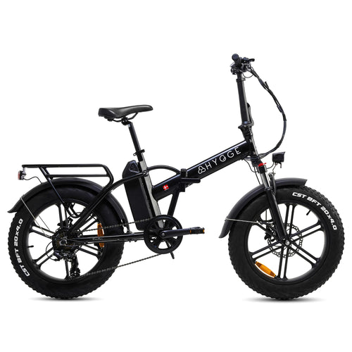 2026 Hygge Vester Crossbar Folding eBike Black