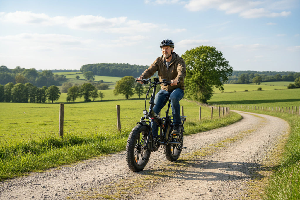 2026 Hygge Vester Crossbar Folding eBike Black
