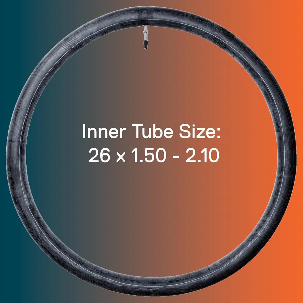 WELDTITE Presta Valve Self Sealing Bike Inner Tube,  26” x 1.50-1.75-2.125
