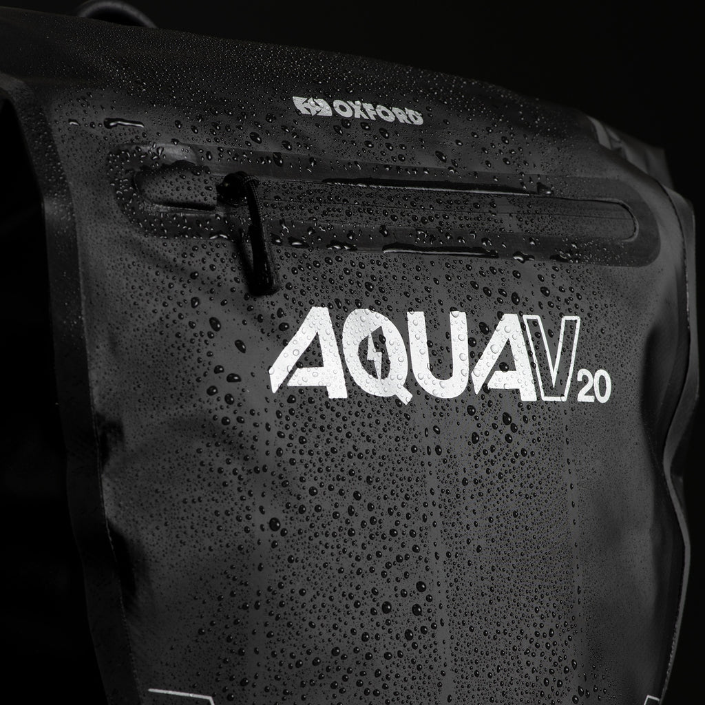 Oxford Aqua T20 Single QR Pannier Bag Orange or Black