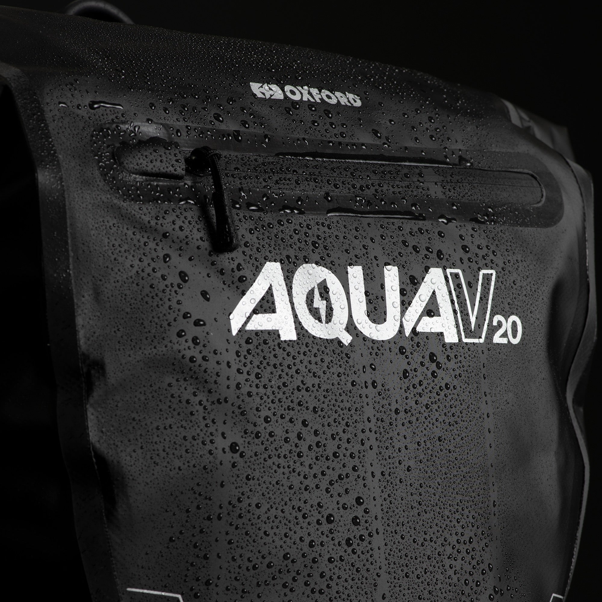 Oxford Aqua T20 Single QR Pannier Bag Orange or Black