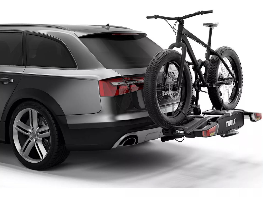 Thule EasyFold XT 2-Bike TowballCcarrier with AcuTight torque knobs 13-pin