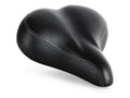 UNISEX EXTRA WIDE COMFORT SPRUNG SADDLE BLACK