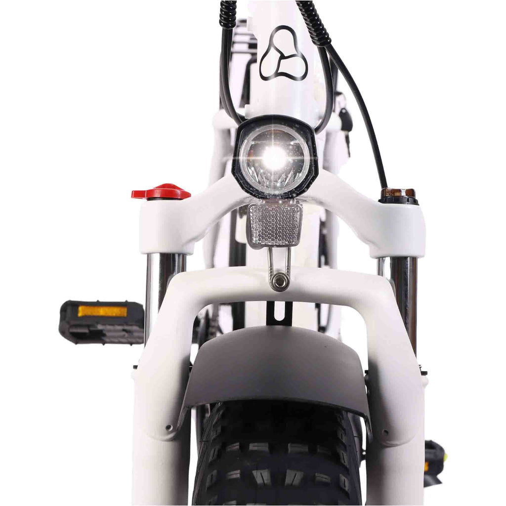2026 Hygge Vester Crossbar Folding eBike White