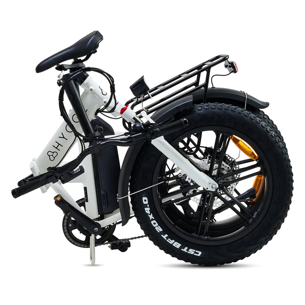 2026 Hygge Vester Crossbar Folding eBike White