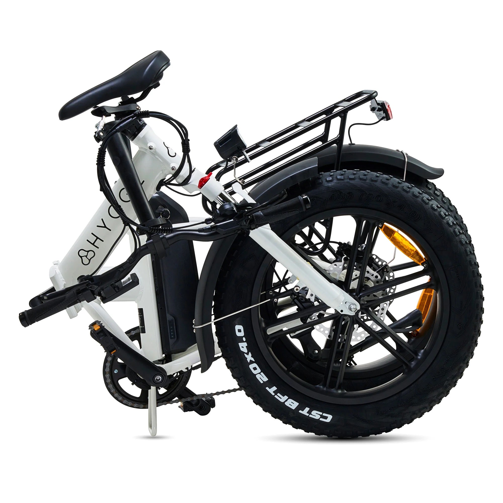 2026 Hygge Vester Crossbar Folding eBike White