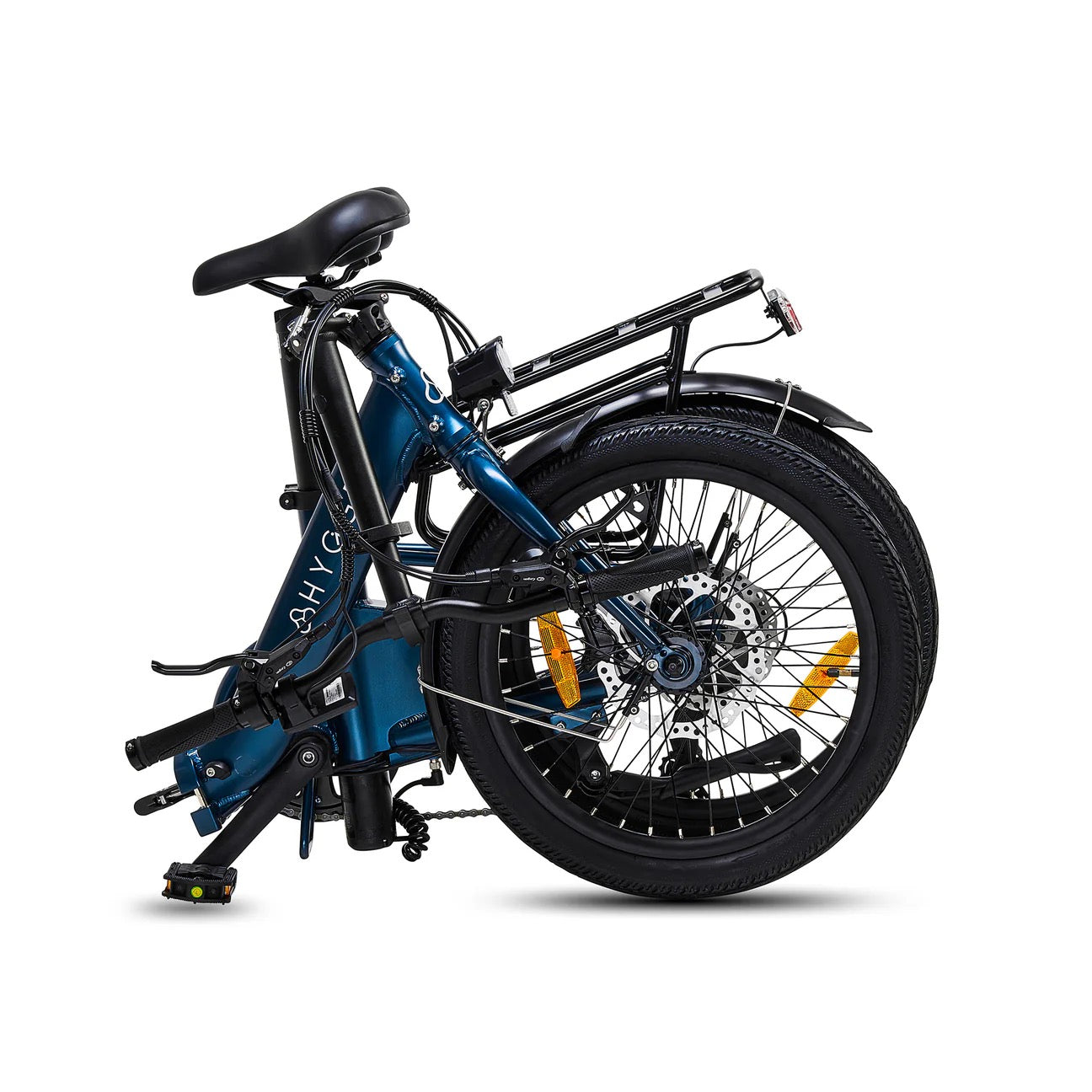 2026 Hygge Virum Step Folding E-Bike Blue