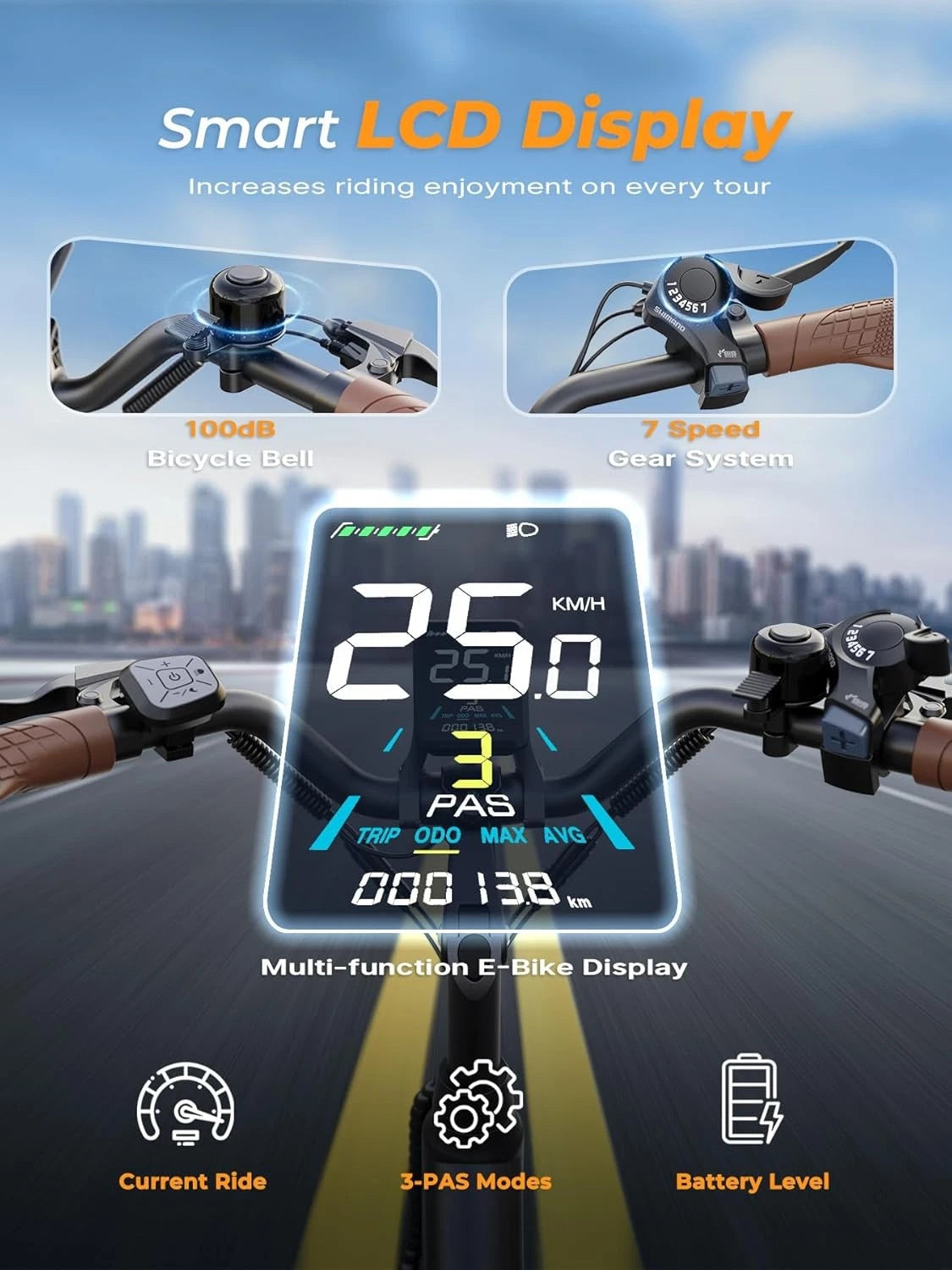 Varun C26-1 Lpow Step 30MPH eBike