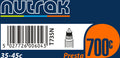 NUTRAK 700 x 35 - 45C Presta inner tube